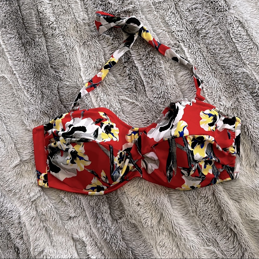 Bandeau Bra Size Underwire Bikini Top